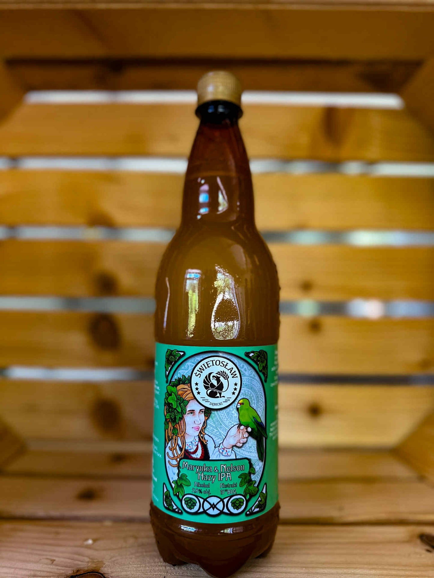 Piwo prosto z tanka 1L: MARYNKA & NELSON HAZY IPA