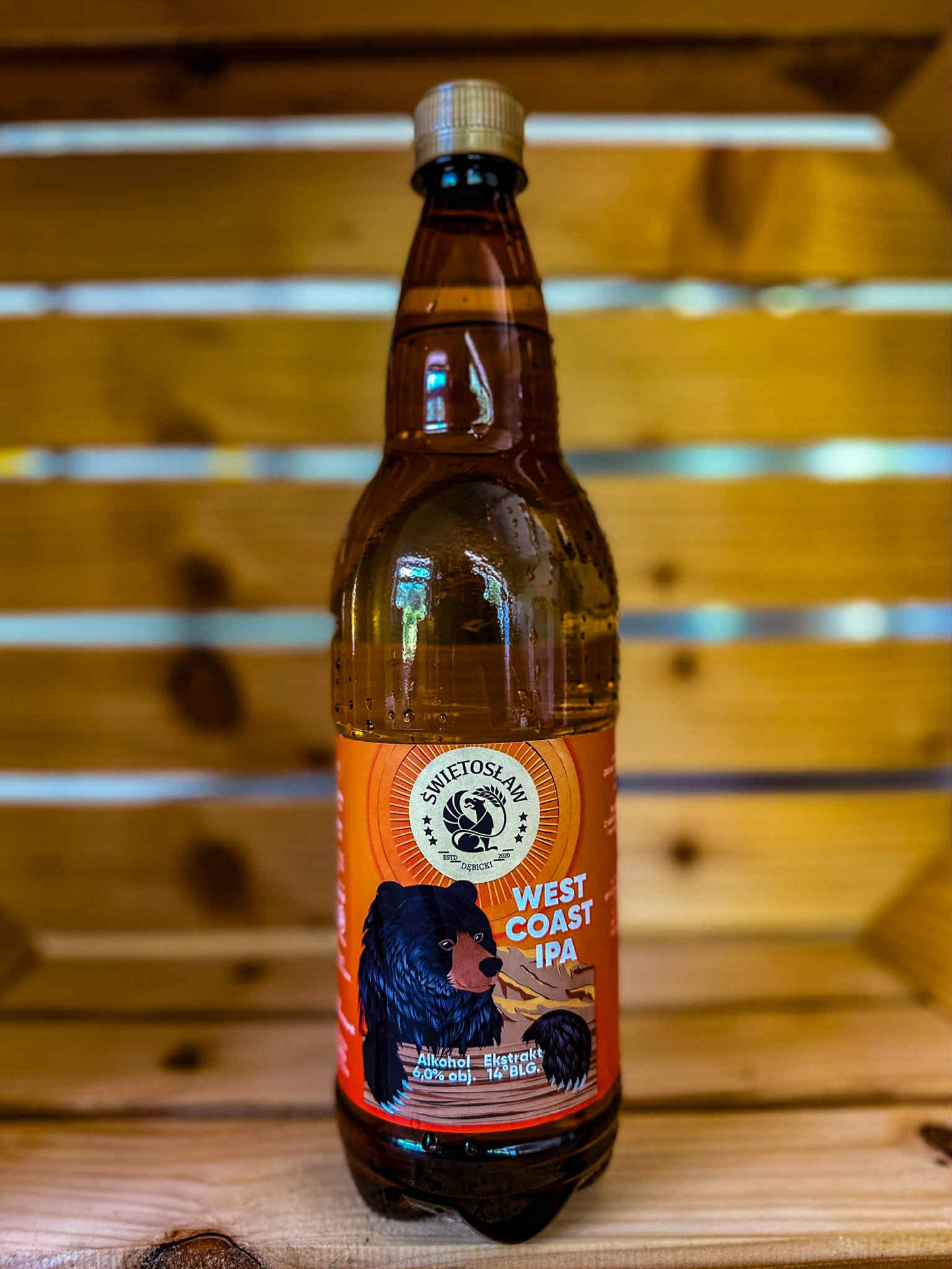 Piwo świeże prosto z tanka 1L: WEST COAST IPA